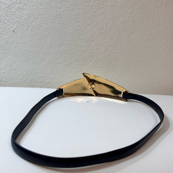 Zara Black Leather Belt - Picture 4 of 6